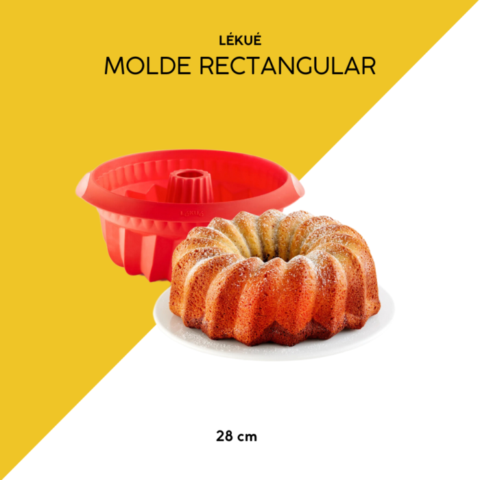 Molde savarín 22cm lékué