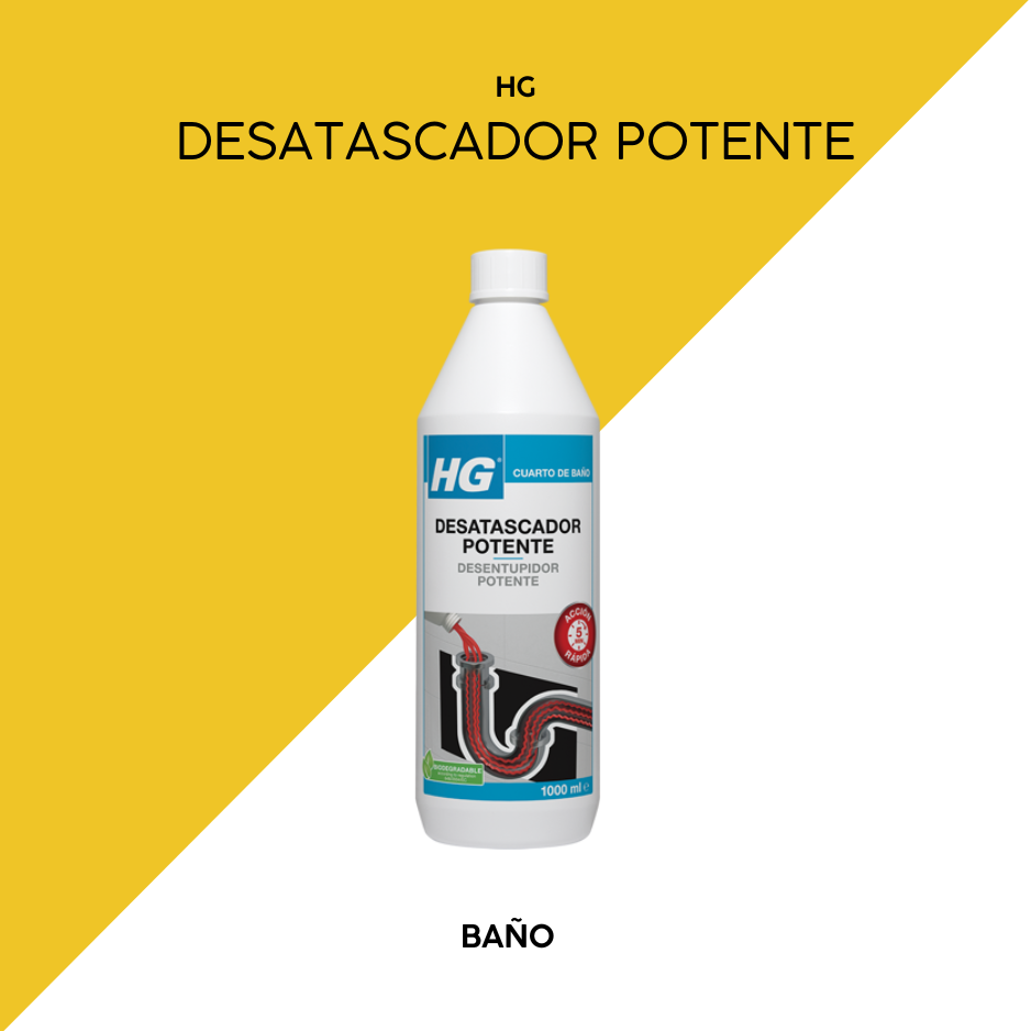 desatascador potente HG botella