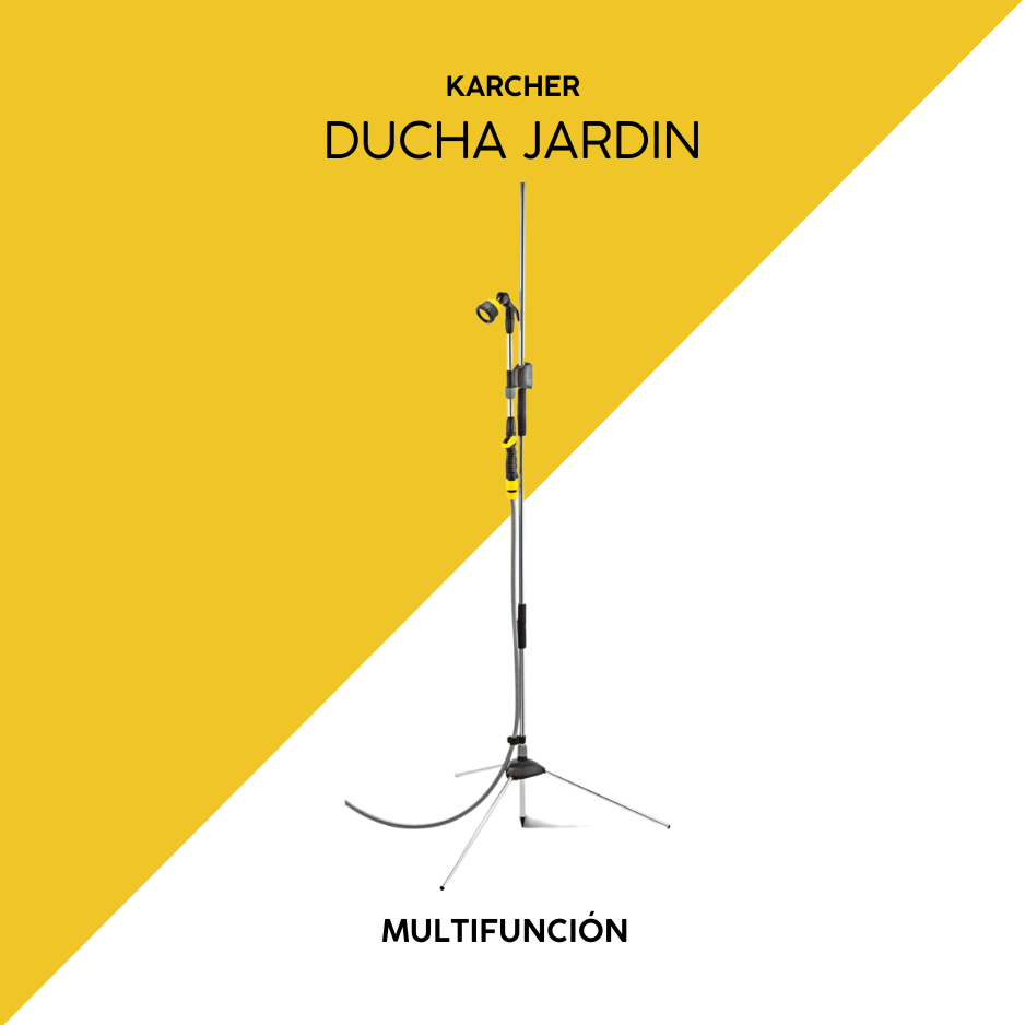 Ducha de Jardín Kärcher – Refresca y riega al aire libre fácilmente