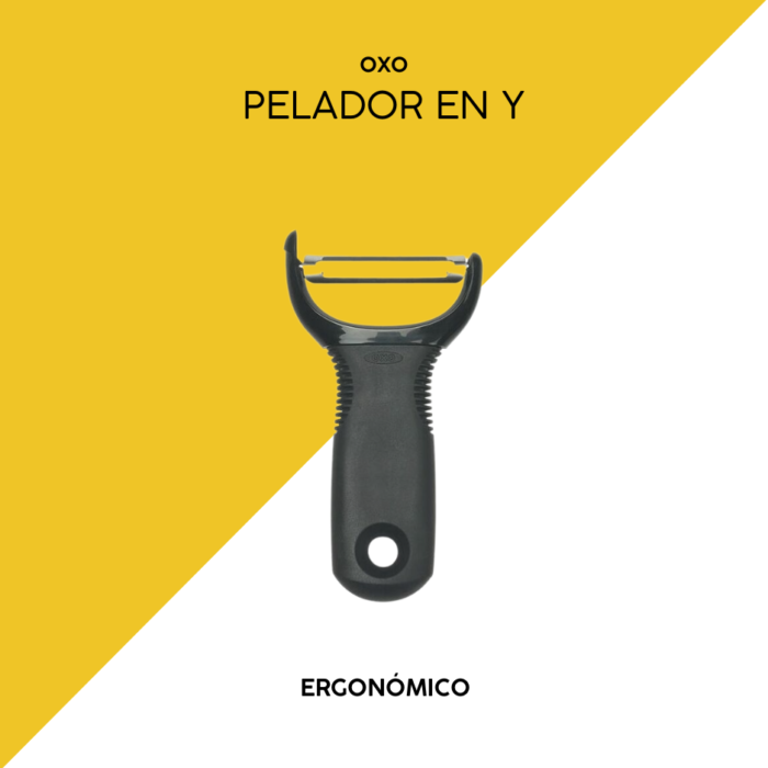 Pelador en Y OXO – Corte rápido y preciso para frutas y verduras