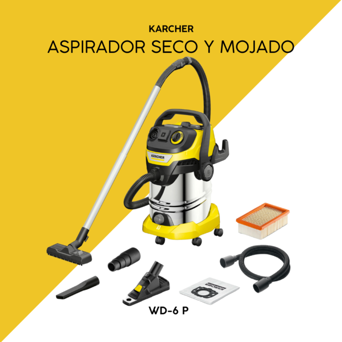 Aspiradora seco y humedo WD6 P karcher