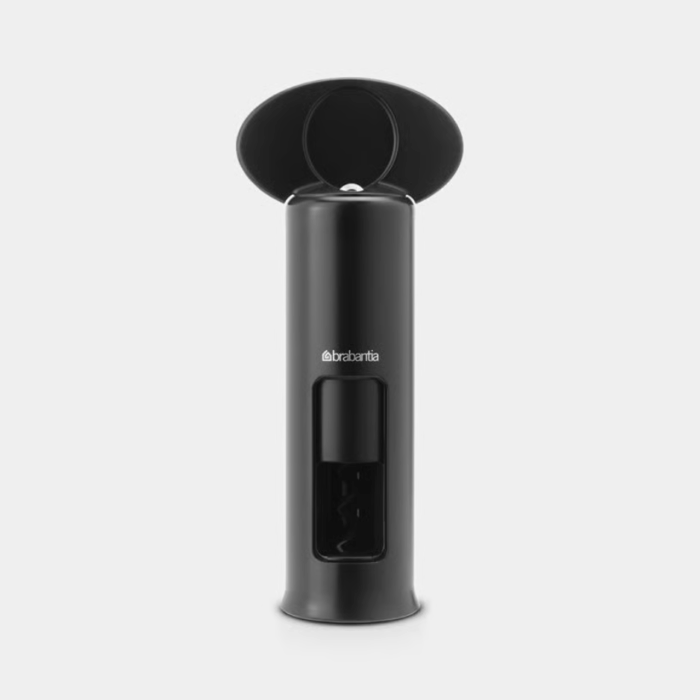 Detalle del diseño ergonómico del sacacorchos Brabantia