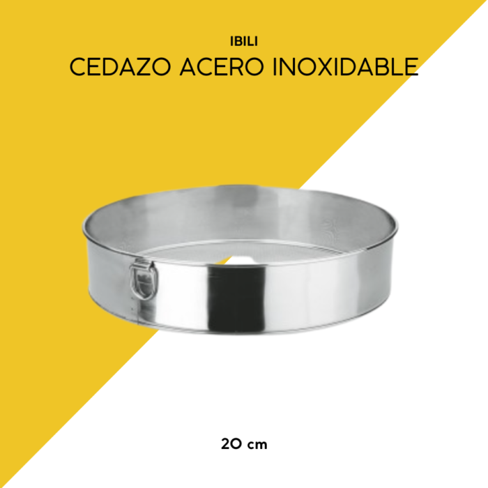 Cedazo malla inoxidable 20cm ibili