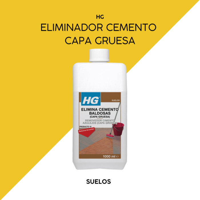 Eliminador cemento capa gruesa hg