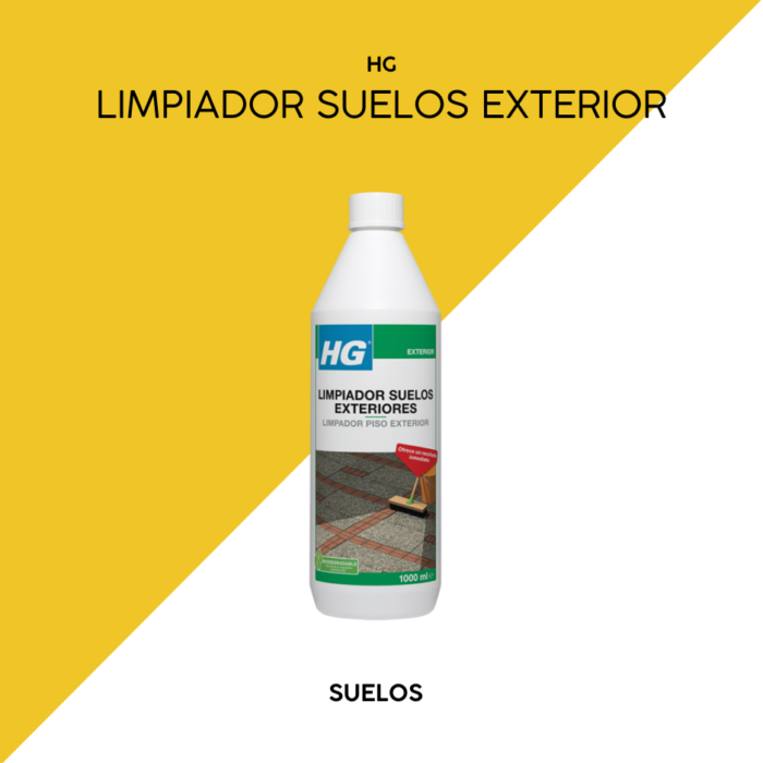 limpiador suelos exteriores HG