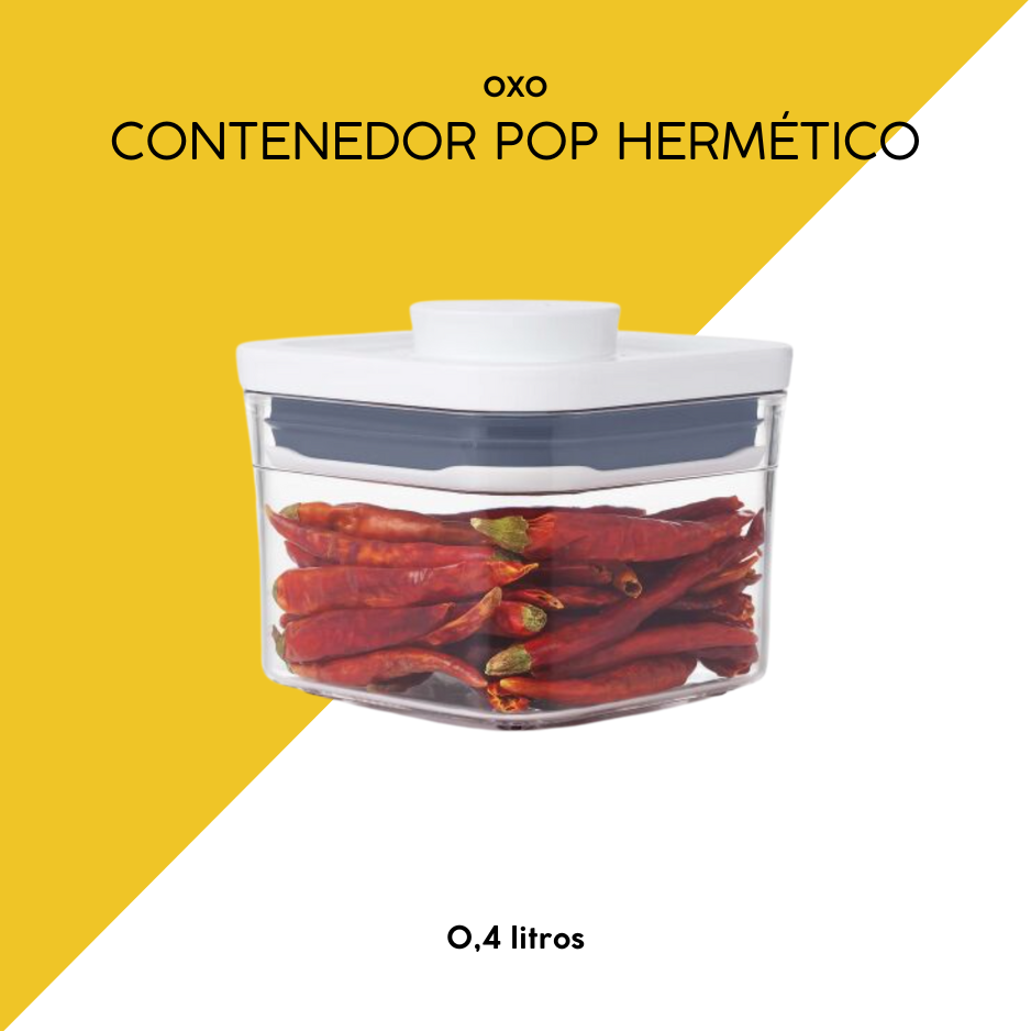 Contenedor pop hermético 0,40 litros oxo