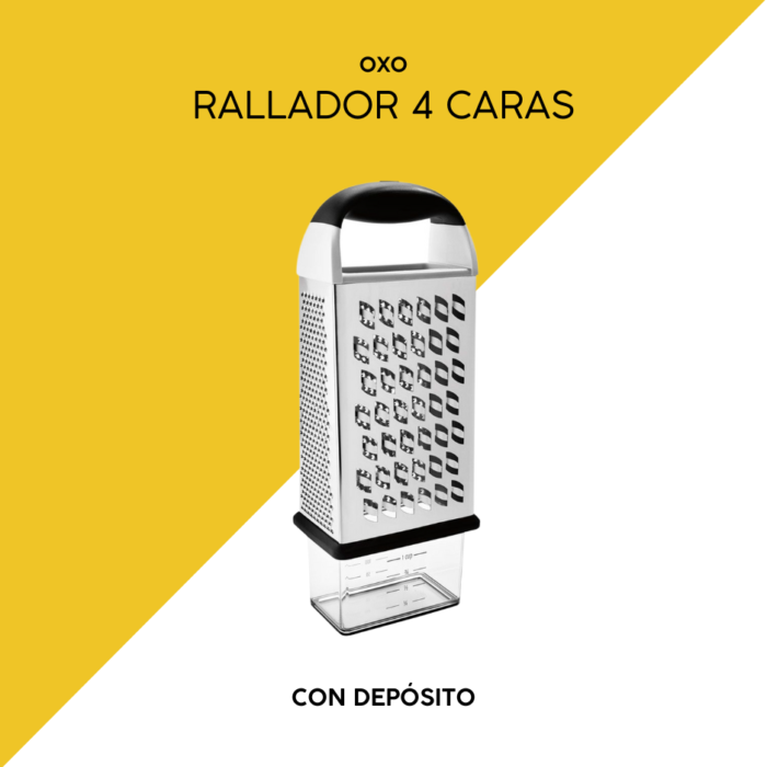 Rallador de 4 caras oxo