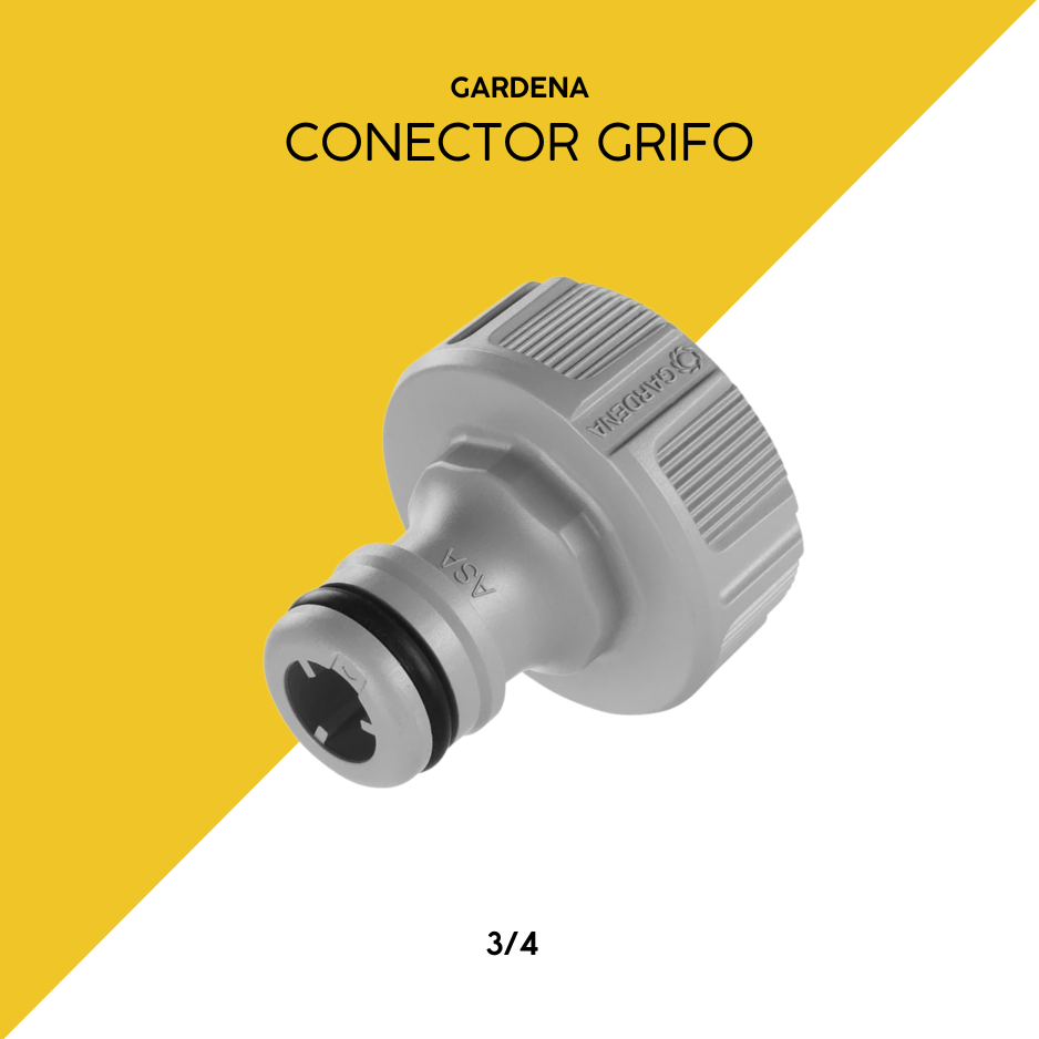 Conector de grifo 3/4 gardena