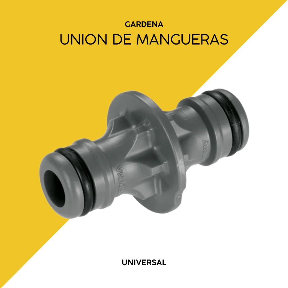 Unión de mangueras universal gardena