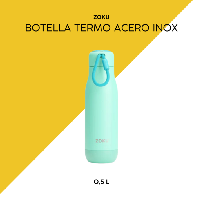 Botella termo acero inoxidable 0,5l laqua zoku