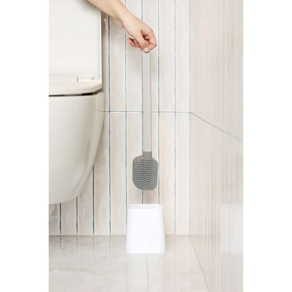Set escobillero wc eco Essentials blanco vigar - Imagen 2