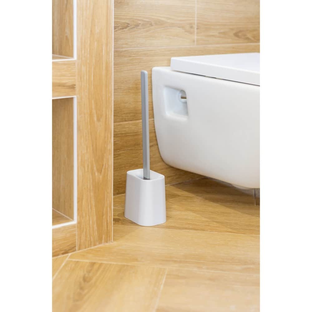 Set escobillero wc eco Essentials blanco vigar - Imagen 3