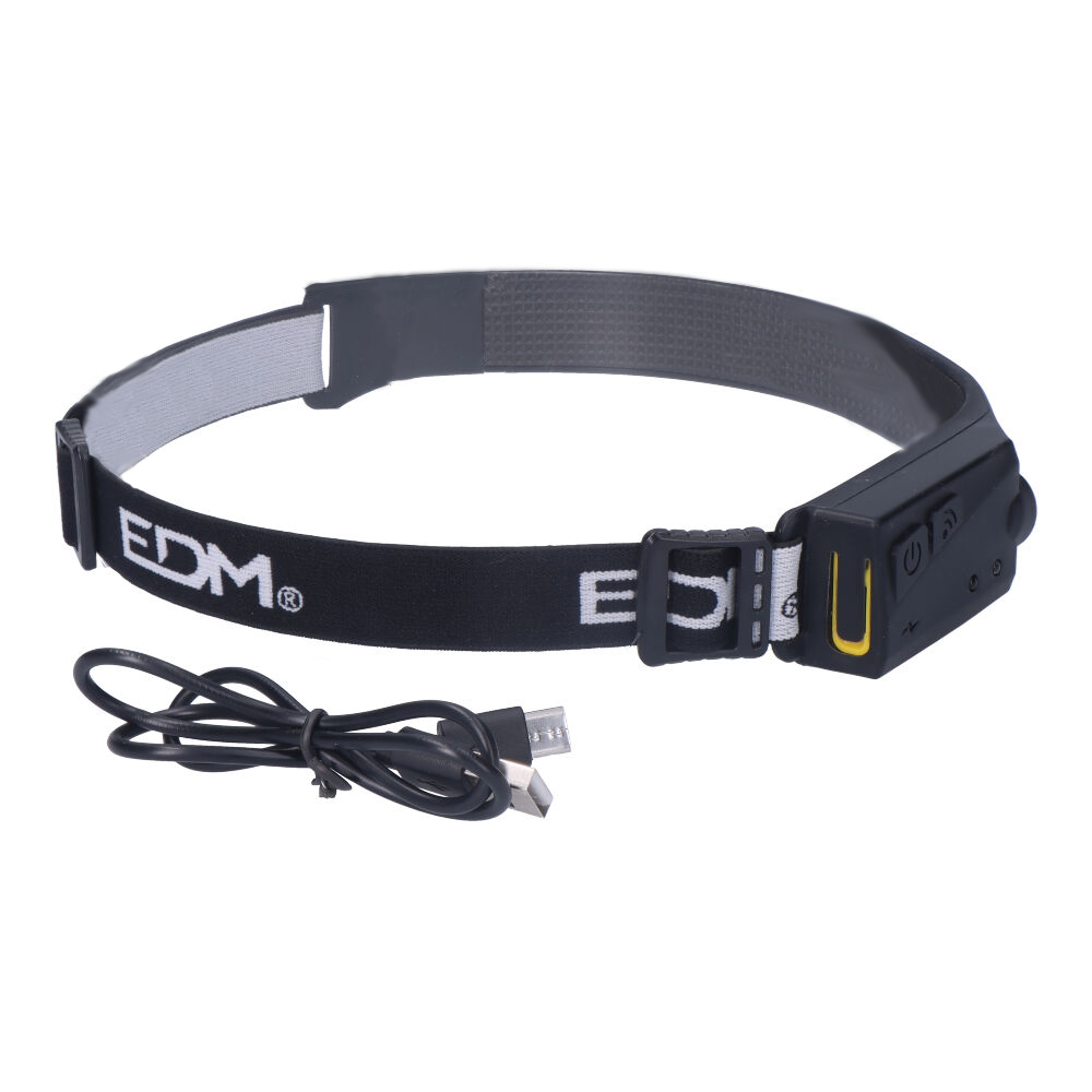 LINTERNA FRONTAL CON SENSOR RECARGABLE EDM - Imagen 4