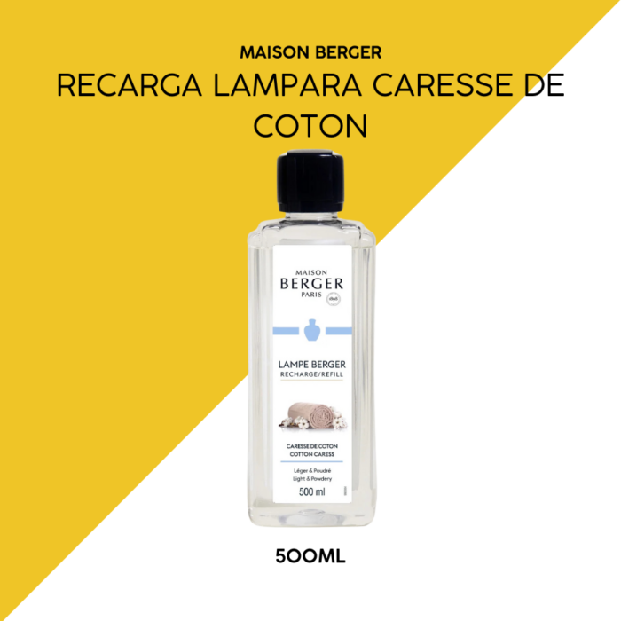 Recarga lámpara 500ml Caresse de Coton berger