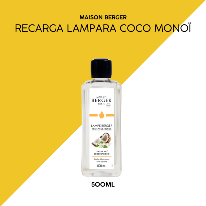 Recarga lámpara 500ml Coco Monoï berger
