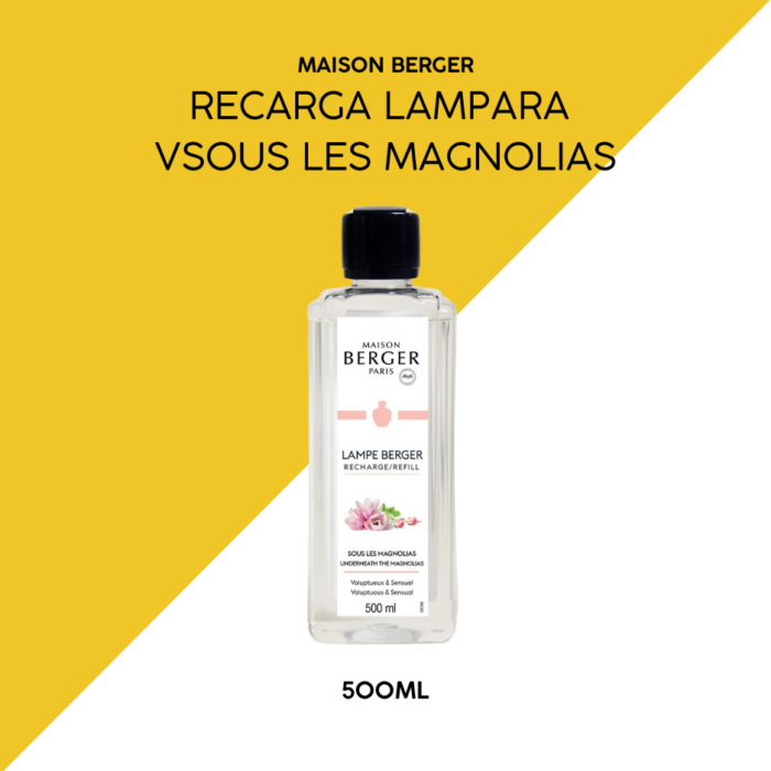 Recarga lámpara 500ml Sous les Magnolias berger