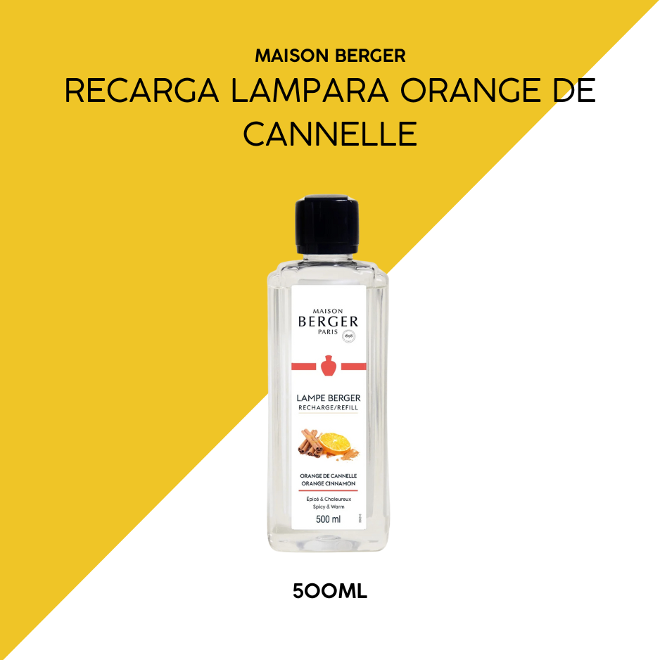 Recarga lámpara 500ml Orange de Cannelle berger