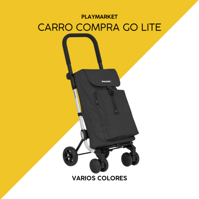 Carro de compra Playmarket Go Lite plegado