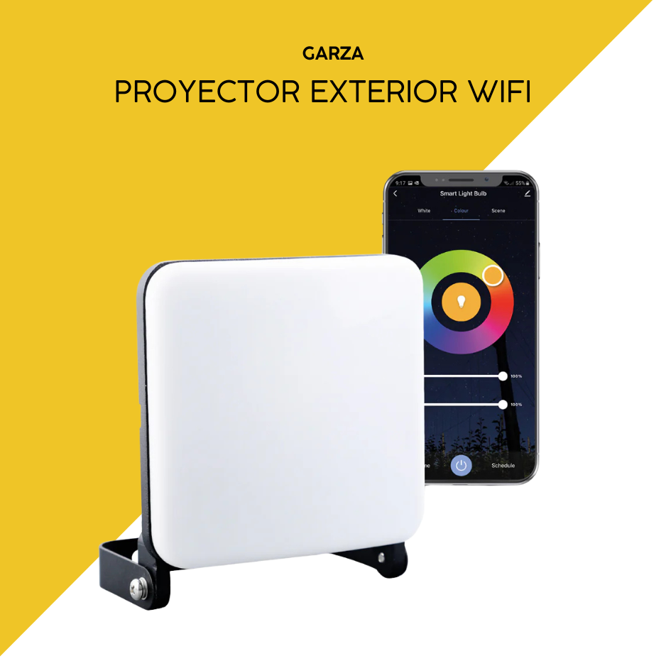 Proyector wifi exterior Garza