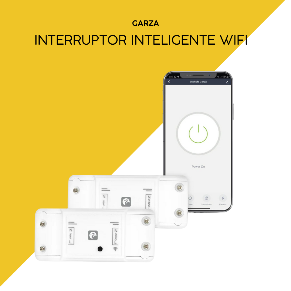 Interruptor Inteligente Wifi Integrable Garza