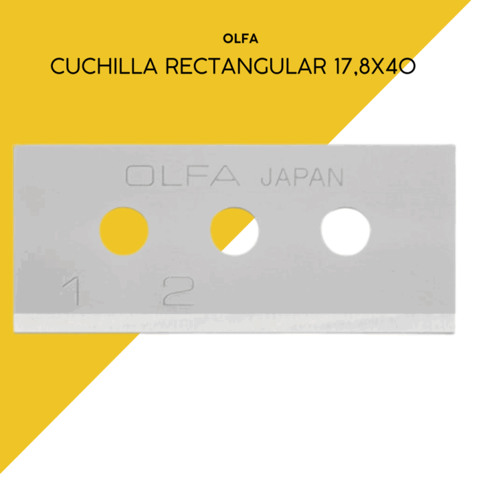 Blister 10  Cuchillas troceables de 18 mm olfa