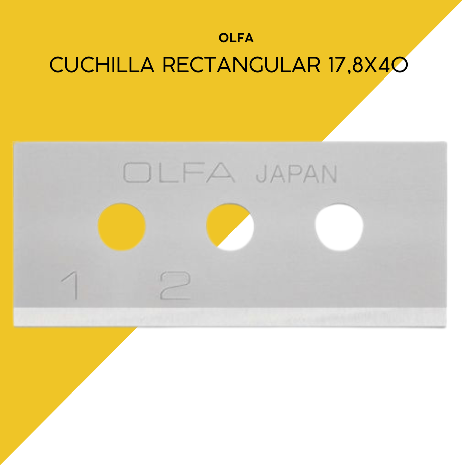 Blister 10 Cuchillas troceables de 18 mm olfa