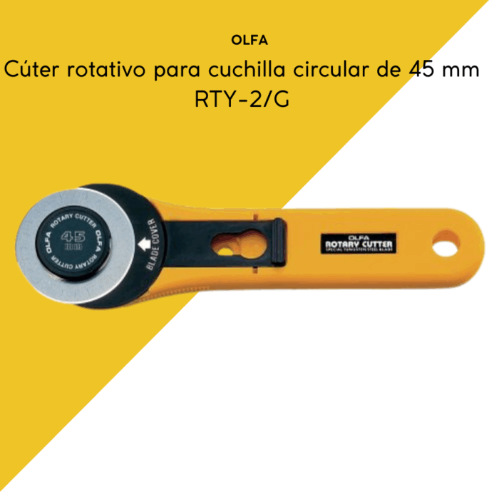 Cúter rotativo para cuchilla circular de 45 mm RTY-2/G olfa