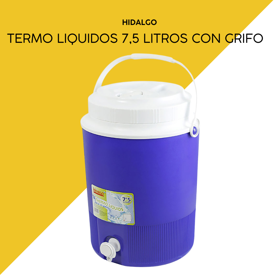 TERMO PARA LÍQUIDOS 7,5l con grifo