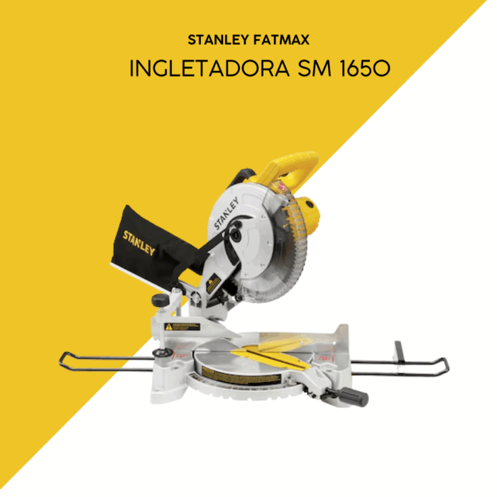Ingletadora Compuesta Stanley Fatmax SM1650‑QS – Corte preciso en ángulo con 1650 W de potencia