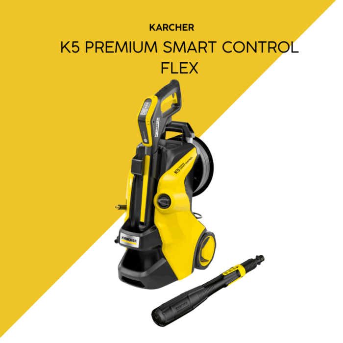 Hidrolimpiadora Kärcher K5 Premium Smart Control vista lateral