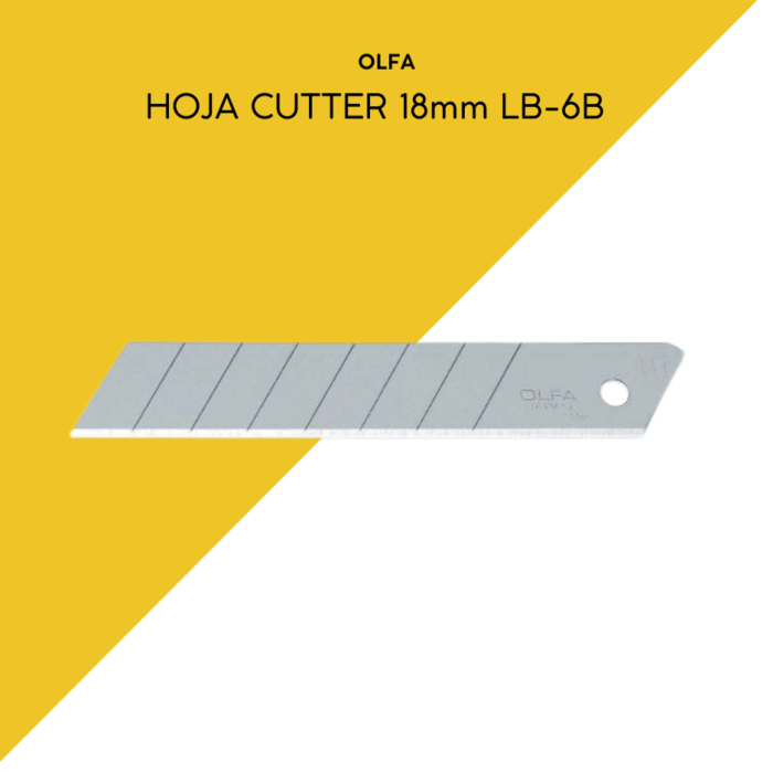Cuchillas troceables de 18 mm olfa