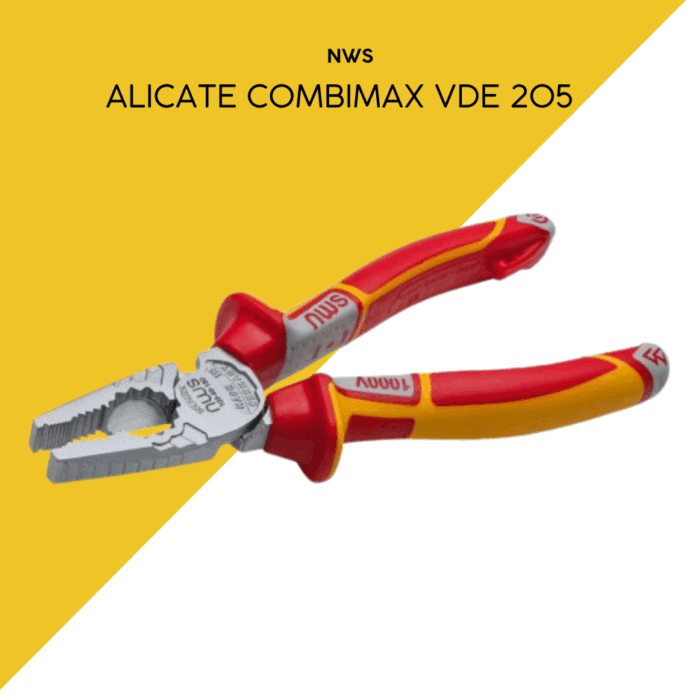 Alicate combi Max Serie 49 VDE Largo 205 mm NWS