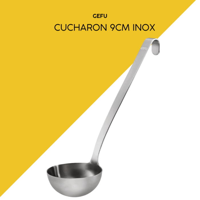 Cucharón GEFU Baseline 9 cm sobre encimera
