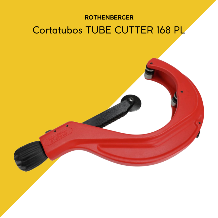 Cortatubos para Tubo de Plástico | TUBE CUTTER 168 PL | Rothenberger