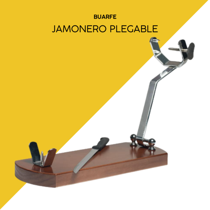 Jamonero Plegable Buarfe: Ahorra Espacio con Estilo y Calidad