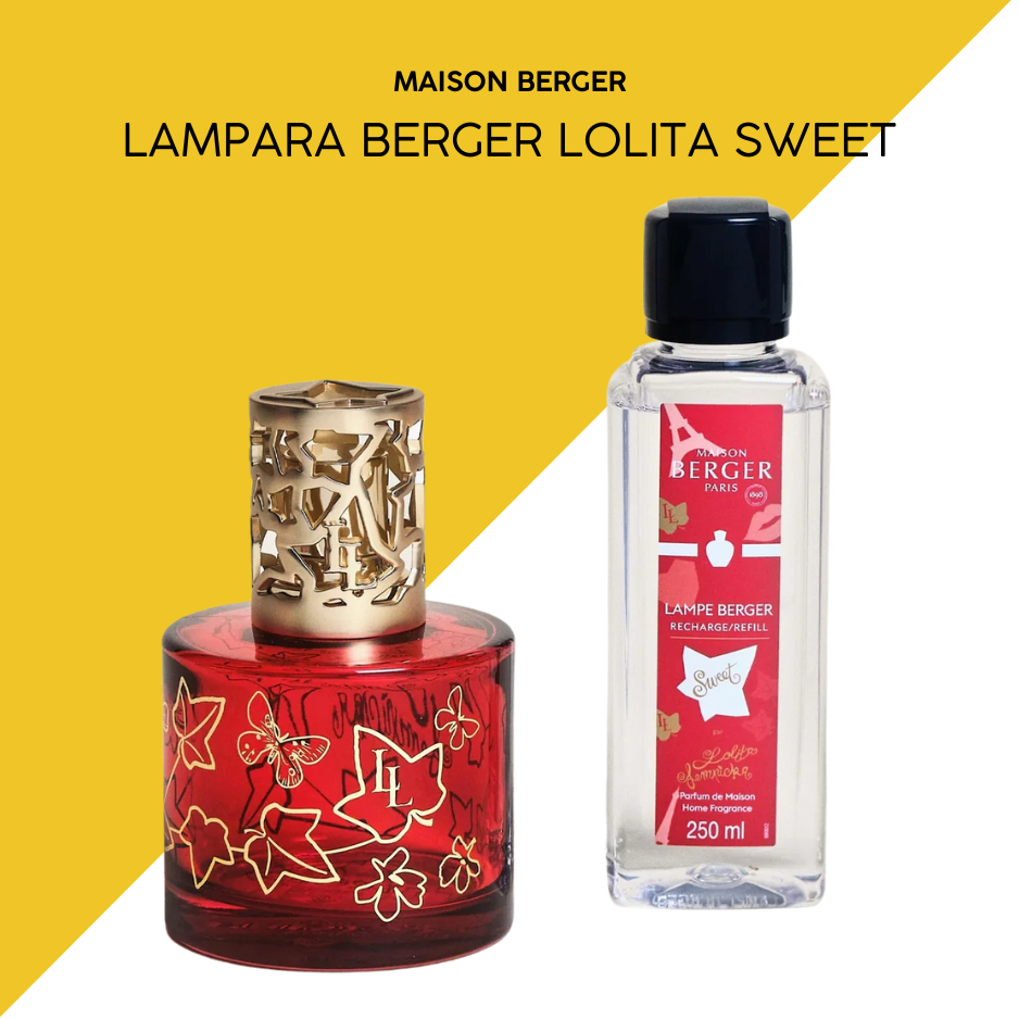 Cofre Lámpara Berger Pure Lolita Lempicka Sweet con perfume incluido