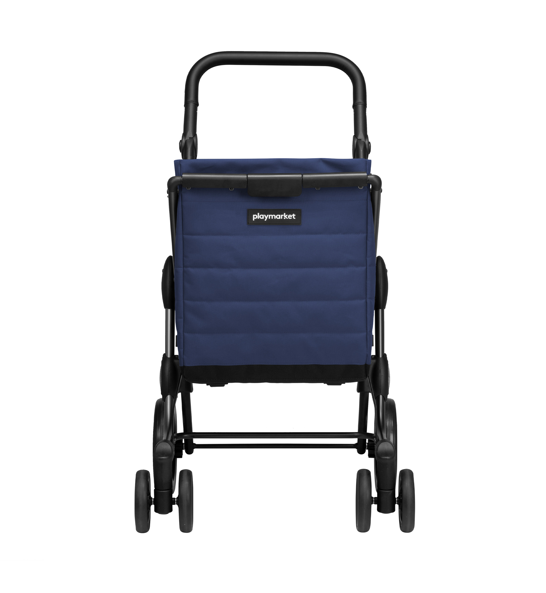 Carro de Compra Playmarket We Go Premium – Capacidad 55 L, diseño sostenible y ruedas XL - Imagen 9