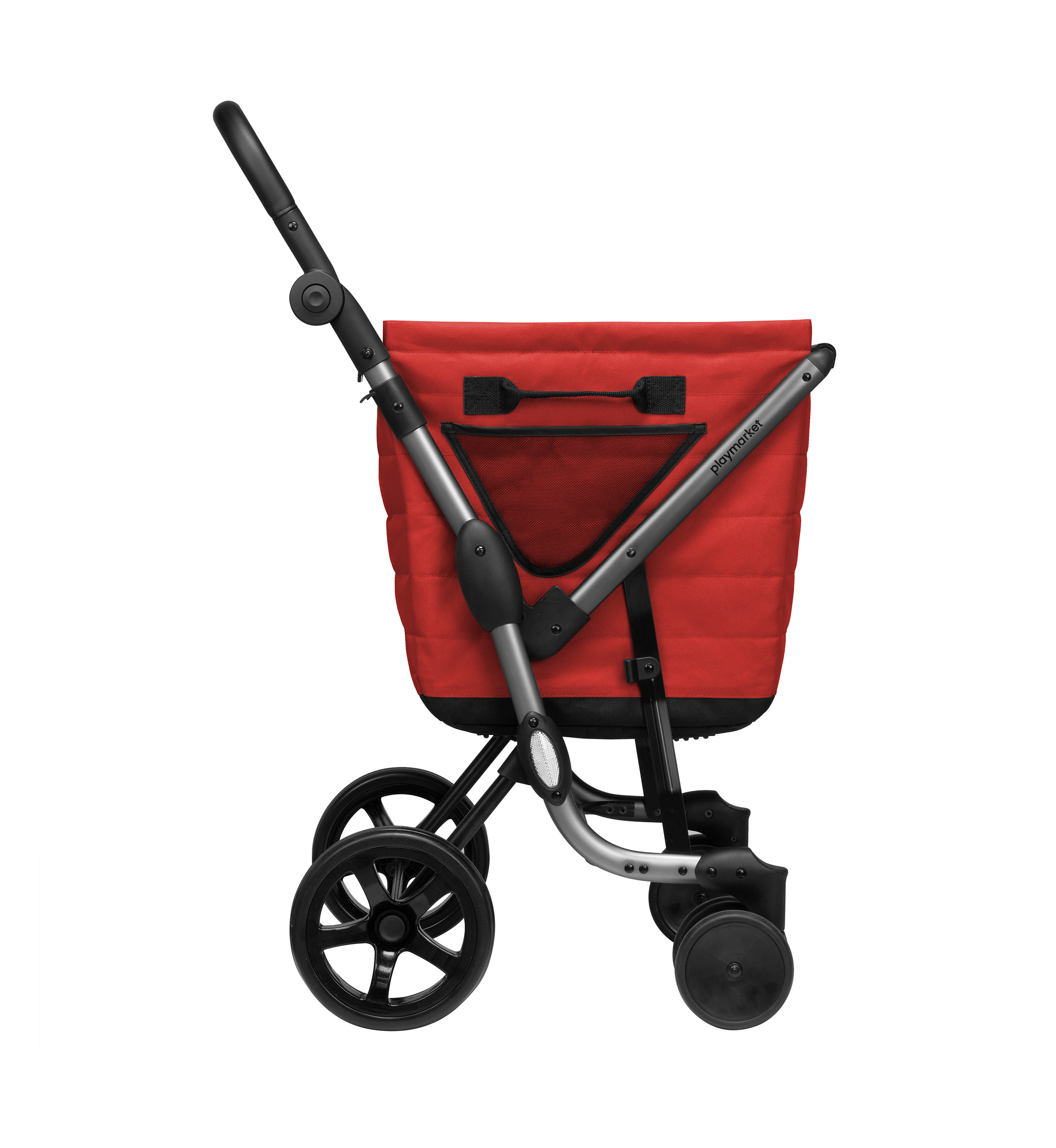 Carro de Compra Playmarket We Go Premium – Capacidad 55 L, diseño sostenible y ruedas XL - Imagen 14