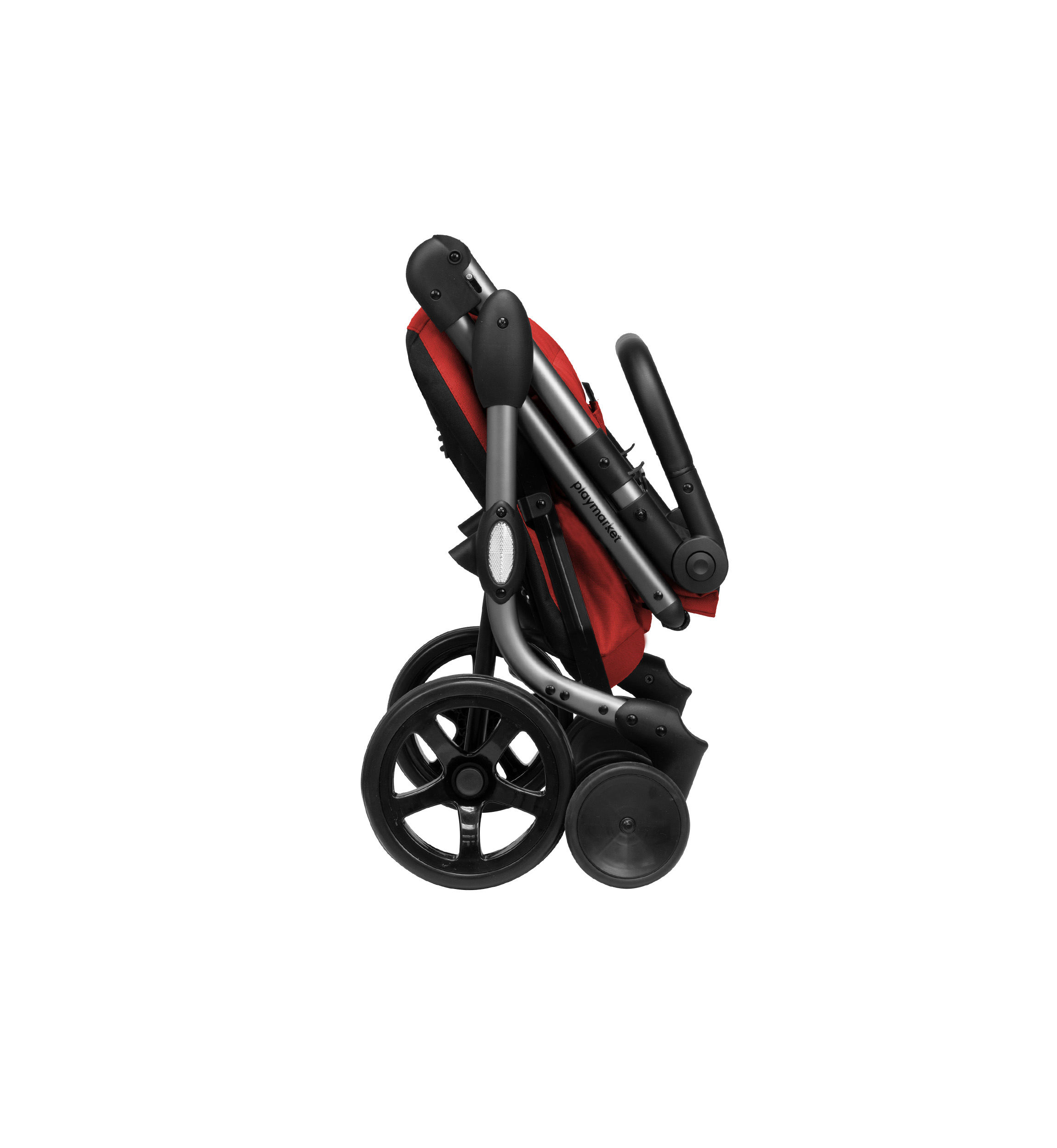 Carro de Compra Playmarket We Go Premium – Capacidad 55 L, diseño sostenible y ruedas XL - Imagen 12