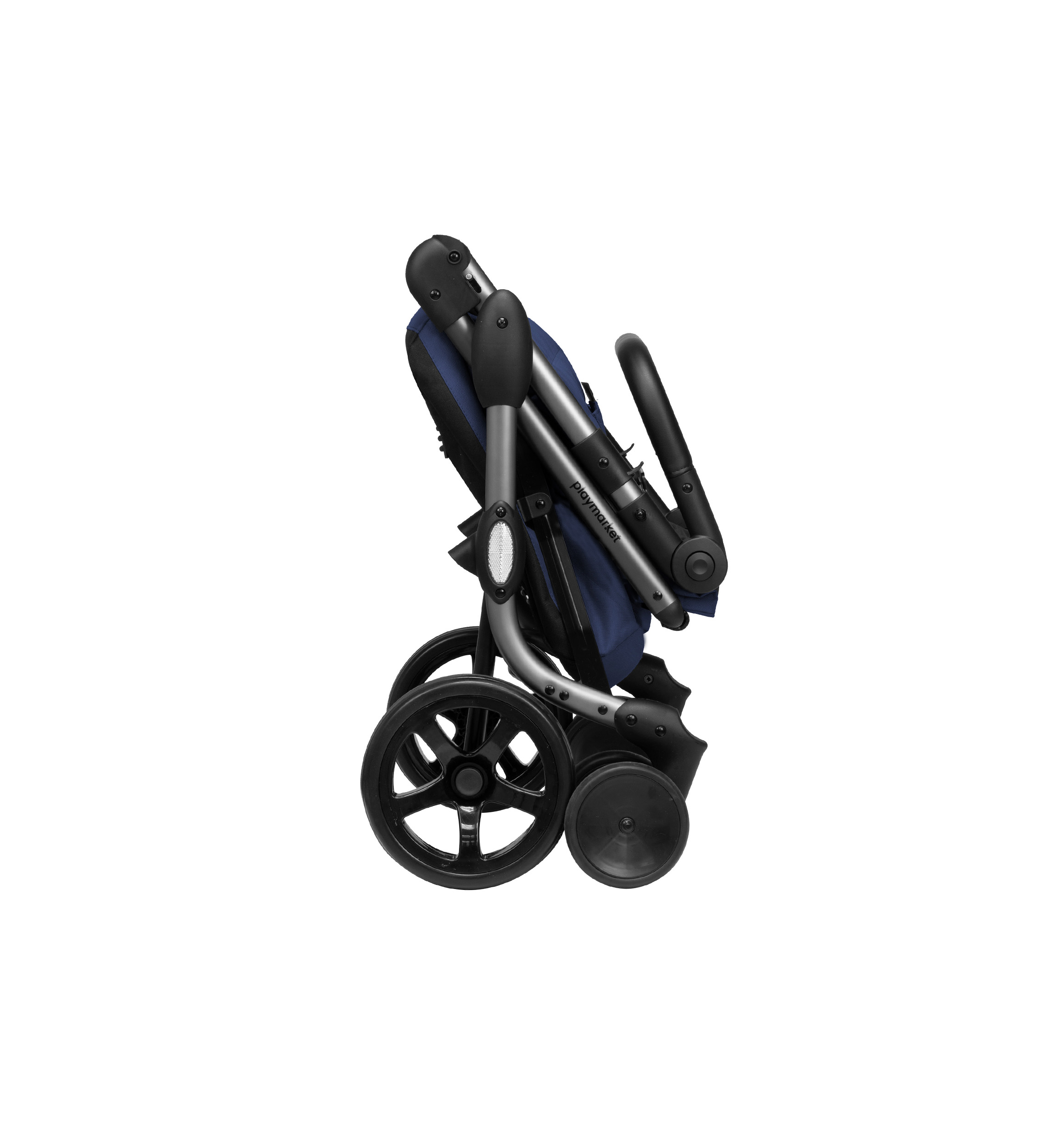 Carro de Compra Playmarket We Go Premium – Capacidad 55 L, diseño sostenible y ruedas XL - Imagen 8